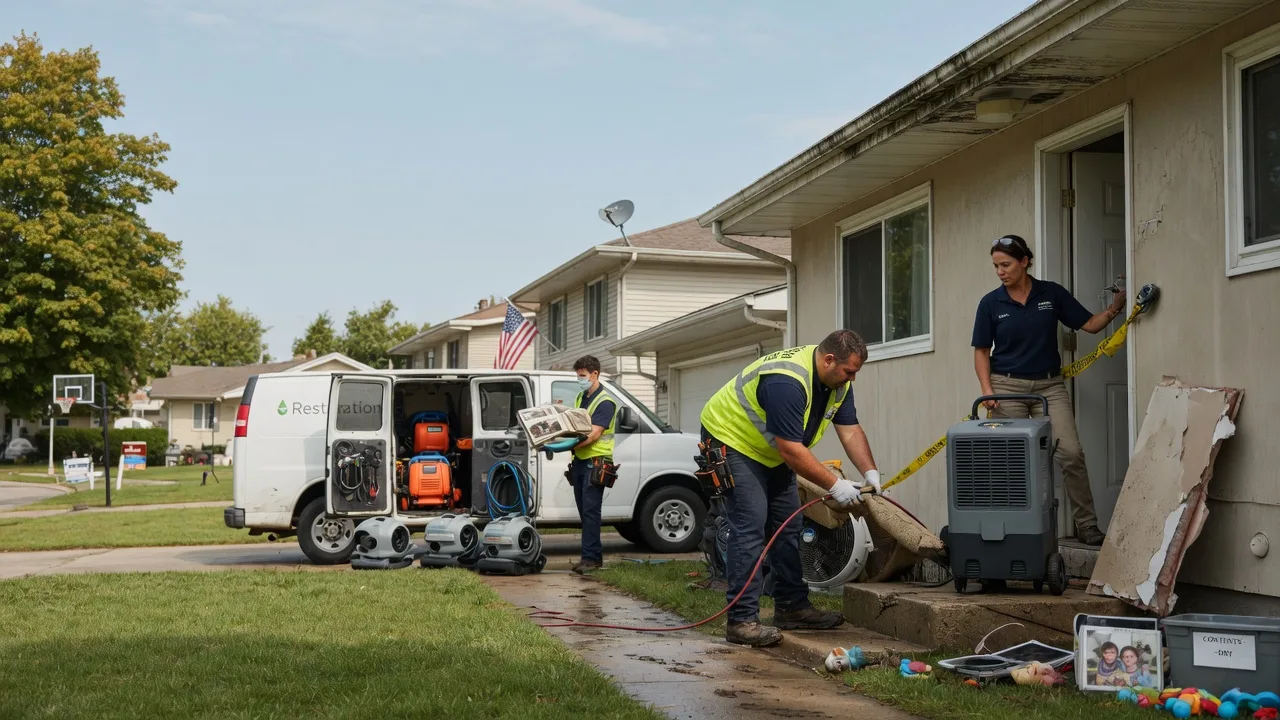 Water Damage Restoration in Woodville, WI near me